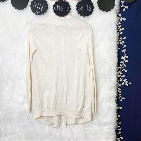 ARITZIA WILFRED Silk Cashmere Open Front Knit Cardigan - Picture 2 of 6